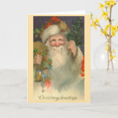Kerstgroet kaart (Gele Bloem)