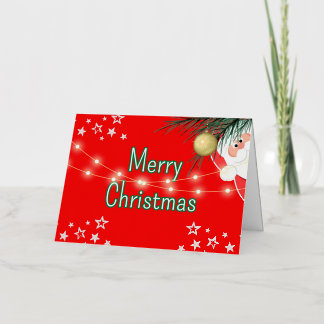 Kerstgroet kaart