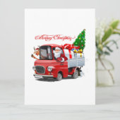 Kerstgroet kaart (Staand voorkant)