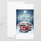 Kerstgroet kaart (Voorkant / Achterkant)