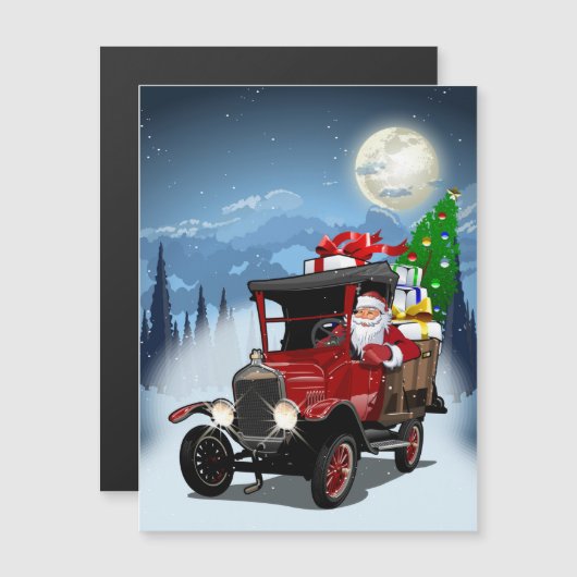 Kerstgroet kaart (Voorkant / Achterkant)