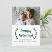 Kerstgroet Kaart (Staand voorkant)