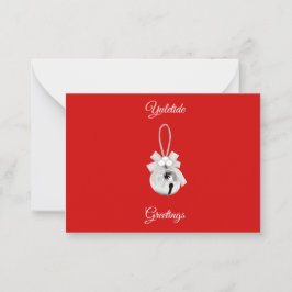 Kerstgroet Kaart Notitiekaartje