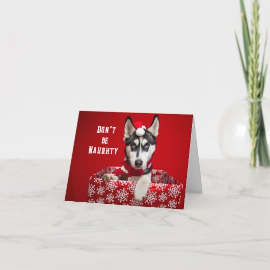 Kerstgroet kaart zonder sentimentaliteit (Voorkant)