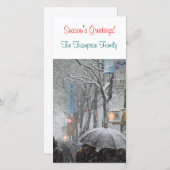 Kerstgroet Kaarten (Voorkant / Achterkant)