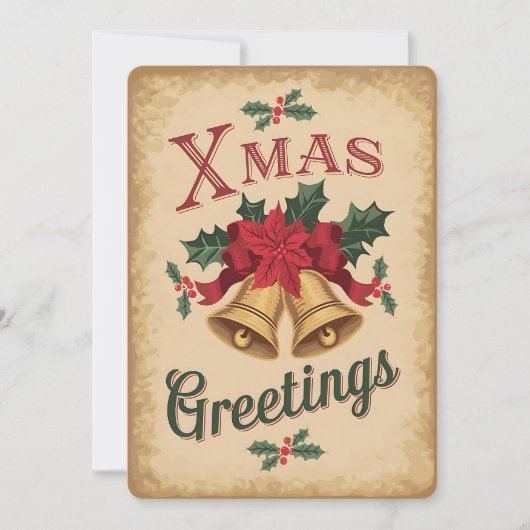 Kerstgroet Kerstkaart (Voorkant)