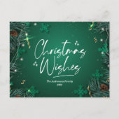 Kerstgroet, Kerstmis Kaarten 2023 Briefkaart (Voorkant)