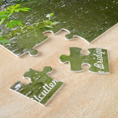 Kerstgroet Liffey Kilcullen Bridge Legpuzzel (Zijkant)