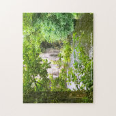 Kerstgroet Liffey Kilcullen Bridge Legpuzzel (Verticaal)