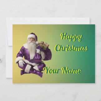 Kerstgroet met mooi feest feestdagenkaart