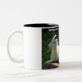 Kerstgroet, mijn liefdesvriendin tweekleurige koffiemok (Links)