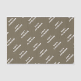 Kerstgroet Modern Tissuepapier