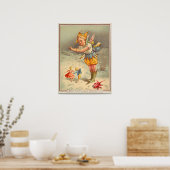 kerstgroet poster (Keuken)