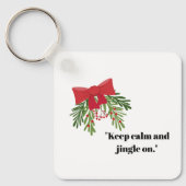 Kerstgroet Sleutelhanger (Voorkant)