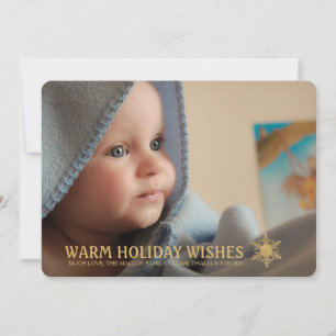Kerstgroet Vakantiefotokaart Feestdagenkaart