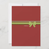 Kerstgroet Vakantiekaart (Achterkant)