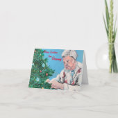 Kerstgroet van NANNY/GRAMMY Handbeschilderd Kaart (Voorkant)