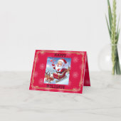 Kerstgroet van Sinterklaas Kaart (Voorkant)