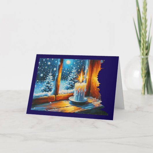 Kerstgroetekaart Feestdagen Kaart (Voorkant)