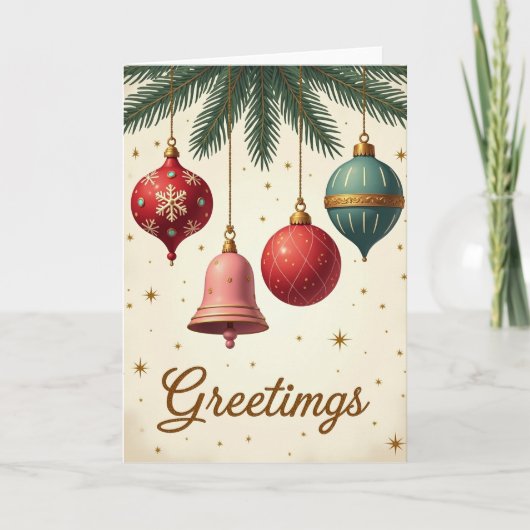 Kerstgroetekaart Kaart (Voorkant)