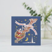 Kerstgroeten (Staand voorkant)