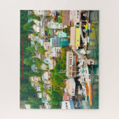 Kerstgroeten Alaska Ketchican Legpuzzel (Verticaal)