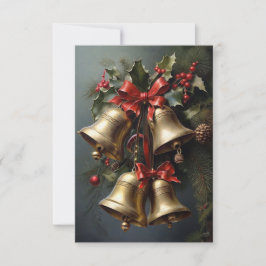 Kerstgroeten Bedankkaart