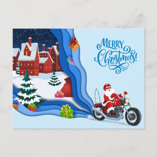 Kerstgroeten Briefkaart (Voorkant)