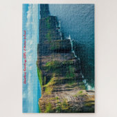 Kerstgroeten Cliff's of Moher Ierland Legpuzzel (Verticaal)