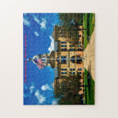 Kerstgroeten - Davenport Iowa Legpuzzel (Verticaal)