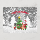 Kerstgroeten Feestdagenkaart (Voorkant)