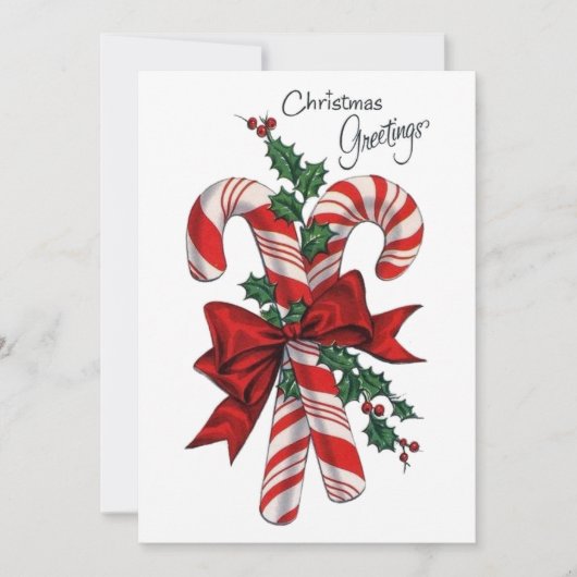 Kerstgroeten feestdagenkaart (Voorkant)