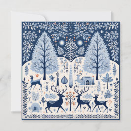 Kerstgroeten Feestdagenkaart