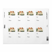  kerstgroeten - Gift Label (Full Sheet)