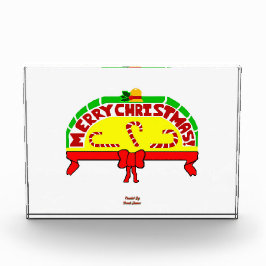 Kerstgroeten Horizontaal fotoblok