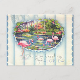  kerstgroeten in Florida Briefkaart