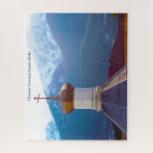 Kerstgroeten Juneau Alaska Legpuzzel (Verticaal)
