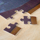 Kerstgroeten Juneau Alaska Legpuzzel (Zijkant)