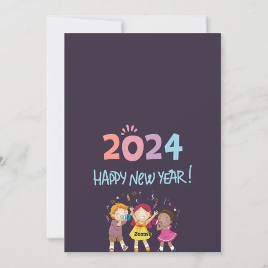 Kerstgroeten Kaart (Achterkant)