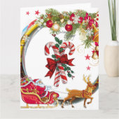 Kerstgroeten Kaart (Voorkant)