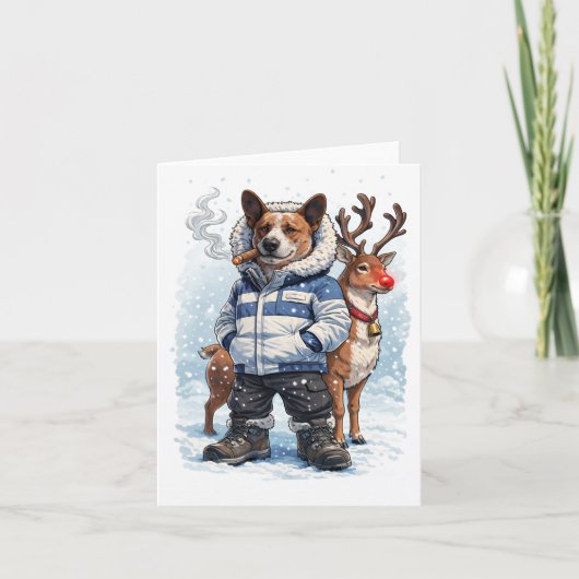 Kerstgroeten Kaart (Voorkant)
