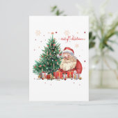 Kerstgroeten Kaart#23 Kaart (Staand voorkant)