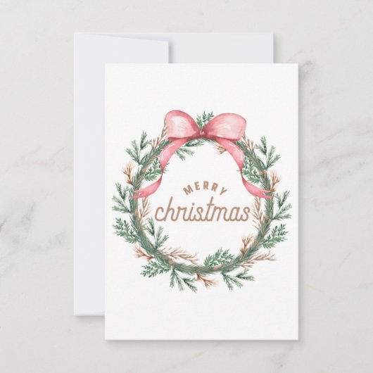 Kerstgroeten Kaart#27 Kaart (Voorkant)