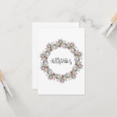 Kerstgroeten Kaart #33 (Voorkant / Achterkant in situ)