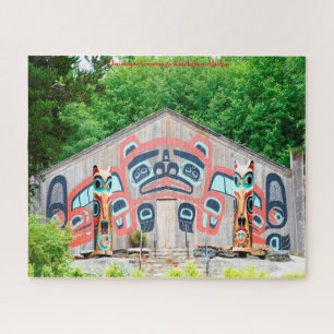 Kerstgroeten Ketchikan Alaska Legpuzzel