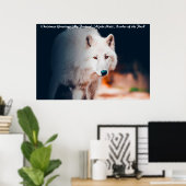 Kerstgroeten Leider van de Roedel Poster (Thuiskantoor)