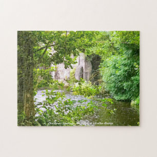 Kerstgroeten Liffey Kilcullen Brug Legpuzzel
