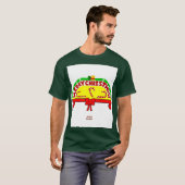Kerstgroeten Mannen Deep Forest T Shirt (Voorkant volledig)