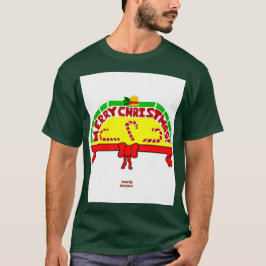 Kerstgroeten Mannen Deep Forest T Shirt