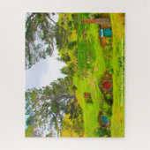 Kerstgroeten Mata Mata Nieuw-Zeeland Legpuzzel (Verticaal)